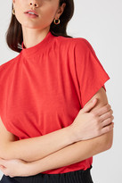Thumbnail for your product : NA-KD High Neck Cap Sleeve Top