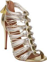 Thumbnail for your product : Aquazzura Xena Strappy Sandals-Gold