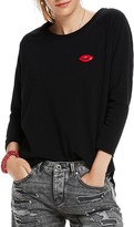 Thumbnail for your product : Scotch & Soda Embroidered Lips Sweatshirt