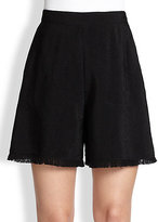 Thumbnail for your product : Chloé Fringe-Trimmed Shorts