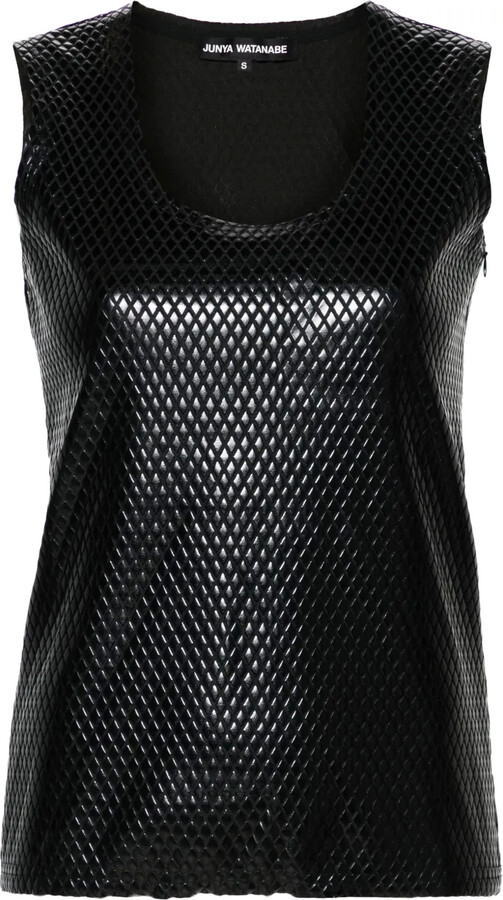 Junya Watanabe Diamond-Pattern Tank Top