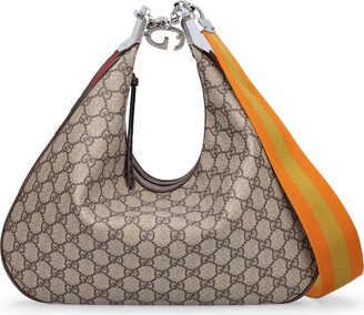 Hobo bag Handbag Gucci Luxury goods Kering, Ms. bag, white, brown