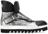 Thumbnail for your product : Rocco P. metallic monk strap boots