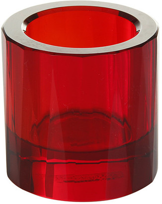 Seletti 'Crystal-T' Round Glass Tealight - Red