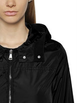 Thumbnail for your product : Moncler Lotus Nylon Jacket W/ Embroidered Trim