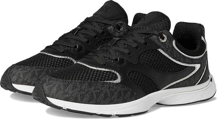MICHAEL Michael Kors Riley Trainer Women's Shoes Black : 10 M