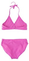 Thumbnail for your product : Xhilaration Girls' 2-Piece Ruffled Sequin Halter Bikini Swimsuit Set