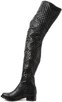 Thumbnail for your product : Jeffrey Campbell The Warfare Boot in Quilted Black