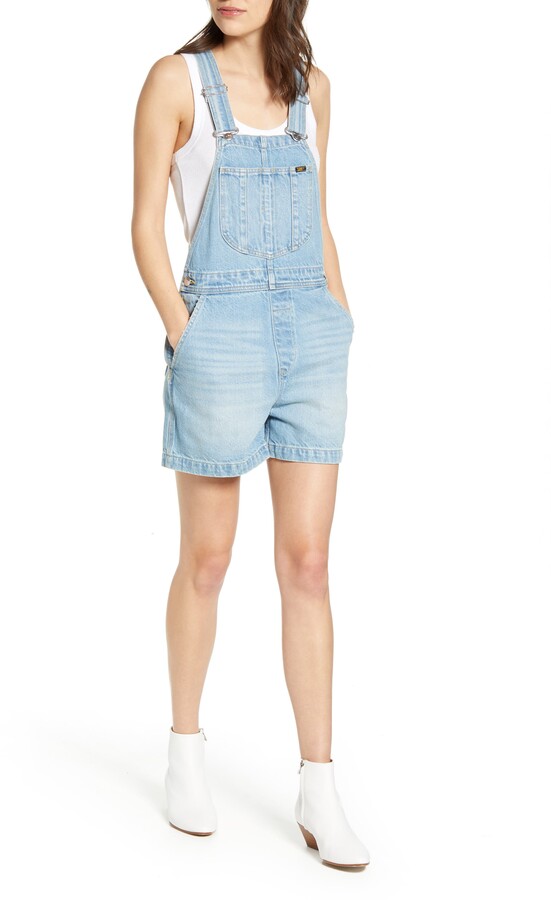 jean short overall