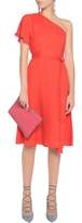 Thumbnail for your product : Alice + Olivia One-Shoulder Belted Crepe Dress