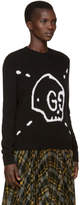 Thumbnail for your product : Gucci Black GucciGhost Knit Sweater