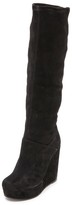 Thumbnail for your product : Alice + Olivia Yula Platform Knee High Boots