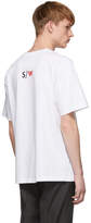Thumbnail for your product : Sacai White Printed T-Shirt
