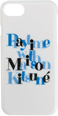 MAISON KITSUNÉ printed iPhone 6 case - unisex - Polycarbonite - One Size