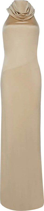 RtA Hooded Jersey Maxi Dress