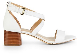 Michael Kors Leather Sandals | Shop the world's largest collection 