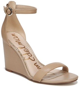 nude wedge sandal