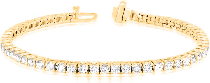 Diana M 4.00 Carat Diamond Tennis Bracelet