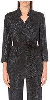 Thumbnail for your product : Armani Collezioni Sequin embellished jacket