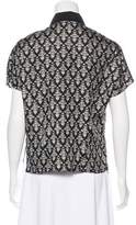 Thumbnail for your product : Robert Rodriguez Printed Short Sleeve Top