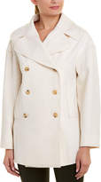 Thumbnail for your product : Valentino Double-Breasted Wool Coat