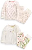 Thumbnail for your product : Next Two Pack Floral Pyjamas (12mths-6yrs)
