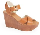 Thumbnail for your product : MICHAEL Michael Kors 'Peggy' Wedge Sandal