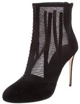 Thumbnail for your product : Dolce & Gabbana Bette Mesh Ankle Boots