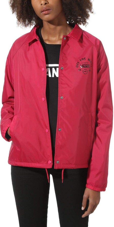 vans coach jacket womens