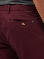 Thumbnail for your product : Polo Ralph Lauren Slim-fit Cotton-blend Chino Trousers - Burgundy