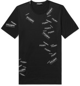 Thumbnail for your product : Dolce & Gabbana Logo-Appliqued Cotton-Jersey T-Shirt