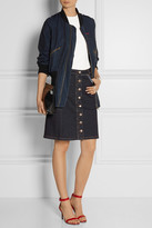 Thumbnail for your product : Preen Line Jace cotton-chambray bomber jacket