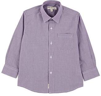 Appaman Kids' Houndstooth-Print Cotton Dress Shirt - Purple