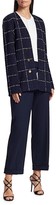 Thumbnail for your product : St. John Herringbone Grid Knit Jacket
