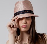 Thumbnail for your product : Selima Bao Pink Hat