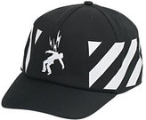 Thumbnail for your product : Off-White Bolts & Stripes Cotton Baseball Cap