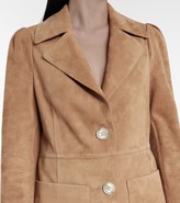 Thumbnail for your product : Dorothee Schumacher Velour Softness suede blazer