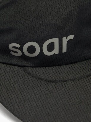 Soar Run 3.0 Mesh-panelled Drawstring Cap - Black