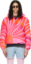 Thumbnail for your product : ERL Pink Sunset Down Jacket