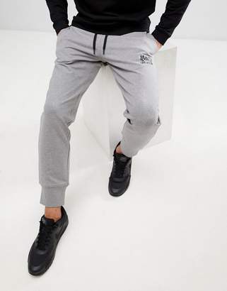 Love Moschino Skinny sweatpants In Gray With Logo