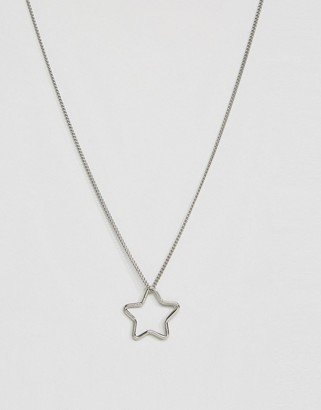 Pieces Livy Long Star Necklace