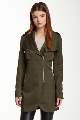 French Connection Tulip Hooded Rain Coat