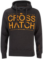 Thumbnail for your product : Crosshatch Men's Sevcon Rib Detail Hoody - Charcoal Marl