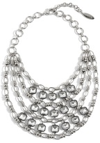 Thumbnail for your product : Chico's Valerie Silver Link Bib Necklace