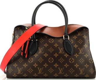 Louis Vuitton Tuileries Hobo Monogram Canvas with Leather - ShopStyle