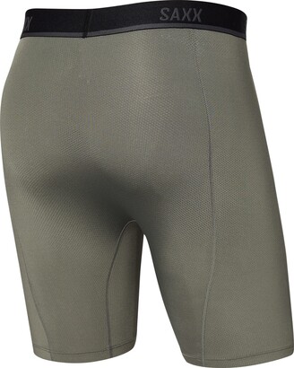 SAXX UNDERWEAR Kinetic HD Long Leg (Cargo Grey) Men's Underwear