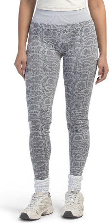 TJMAXX Snake Jacquard Leggings, Nylon/Spandex/Polyester