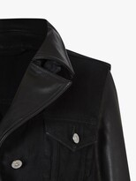 Thumbnail for your product : AllSaints Zayn Denim Biker Jacket, Black