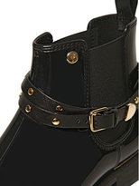 Thumbnail for your product : Menghi 20mm Belted Rubber Ankle Boots