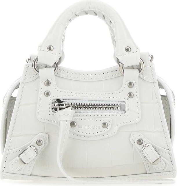 Balenciaga White City Bag | ShopStyle